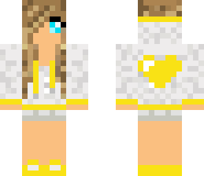 the heart sisters yellow heart girl