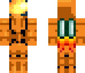 orange astronaut