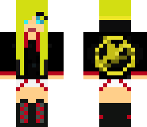blond hunger games chick