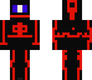 black red ninja
