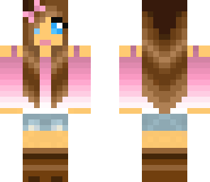 cute pink skin