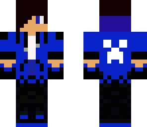 blue kid