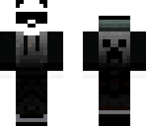black panda man