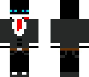 enderman joker with headset and suit