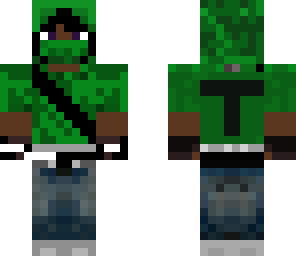green parkour black guy  t