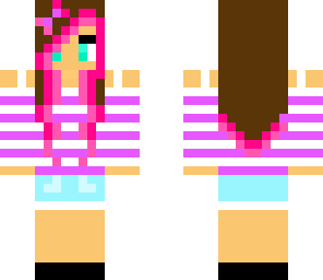 pink and purple girl