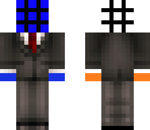 rubix in a suit