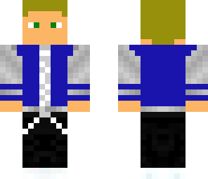 blue jacket teen