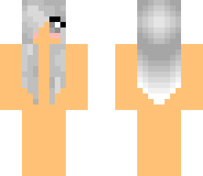 girl grey hair base