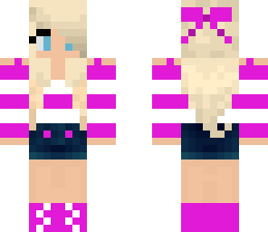magenta girl