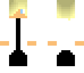 blonde labcoat