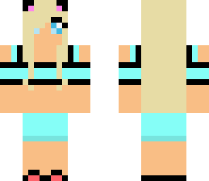 beach cat girl