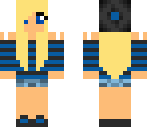 blue girl edit