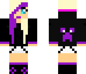 purple creeper girl