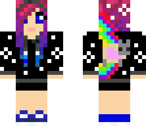 nyan cat girl without long pants