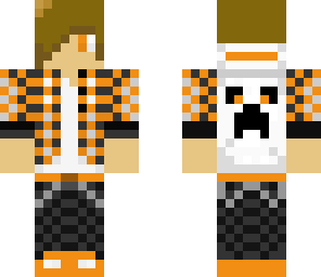 my skin orange