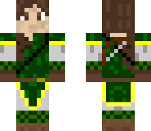 elf with bow