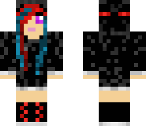 othercolor endermen girl red