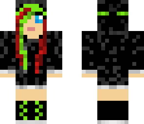 othercolor endermen girl green