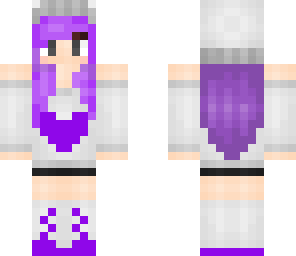 pastel purple girl