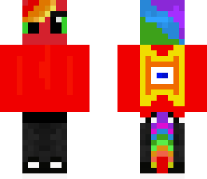 flame wing in pants