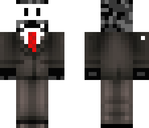 suit with weird head