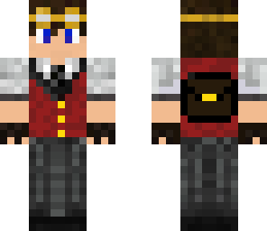 steampunk airship captain