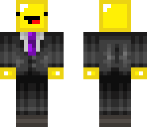 butter steve with slime mask