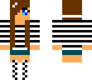 black and white stripes