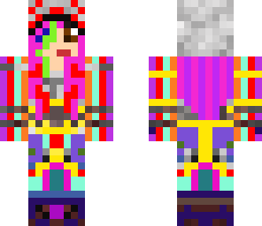 rainbow girl
