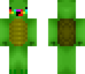 derp turtle rainbow mustache