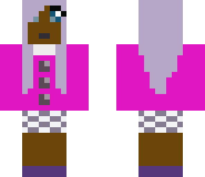 hot village girl Minecraft Skin