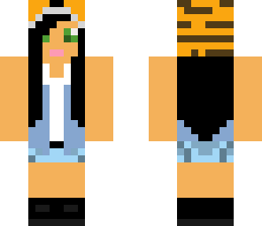 tiger girl skin 