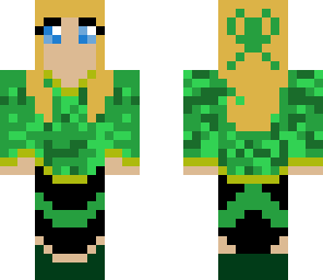 green girl