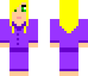 girl in purple pjs