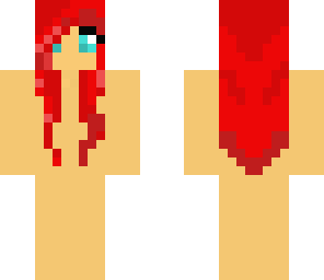 red head girl base