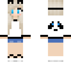 panda girl hoodie