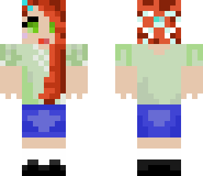 green girl