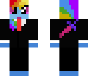 fancy rainbow dash