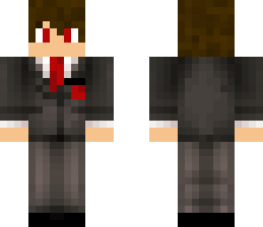 red tie tux
