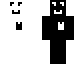 black and white guy