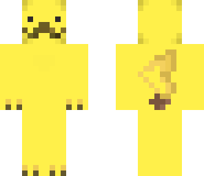 pikachu with mostache