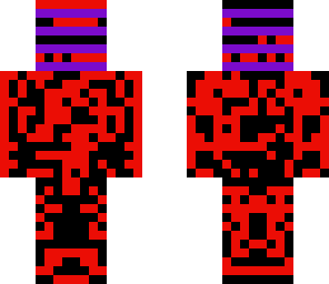 black and red