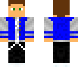 teen blue jacket