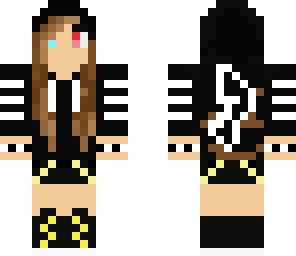 black pikachu girl 2 diff eye colors