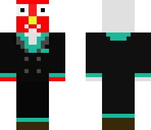 elmo in a suit