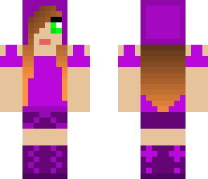 purple girl
