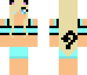 beach cat girl
