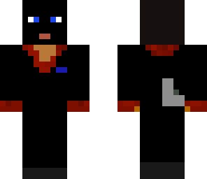 bandit with gun in disguise