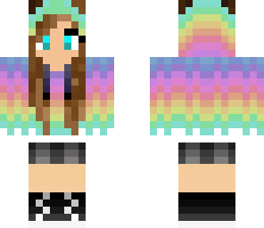 rainbow girl